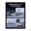 UGREEN indoor AC wireless charger for headphones and smartphones W528, grey, short-circuit and under-voltage protection