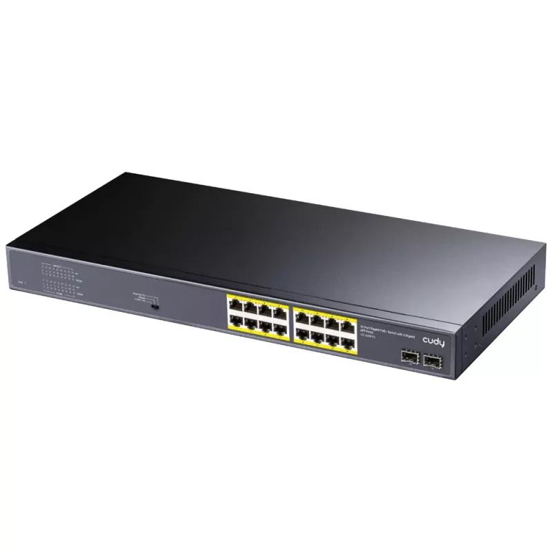 Cudy GS1020PS2 network switch Gigabit Ethernet 16 ports PoE