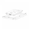 Ceramic hob AKPO PKA 30 601 black