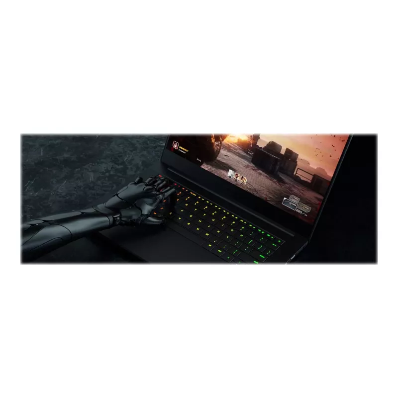 Laptop Razer Blade 14 — 14 inch QHD+ 120 Hz OLED, AMD R9-365, 32GB RAM, 1TB SSD, NVIDIA GeForce RTX 5070, English backlit keyboard, 2‑year warranty