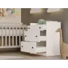 HOUSTON Chest of Drawers White