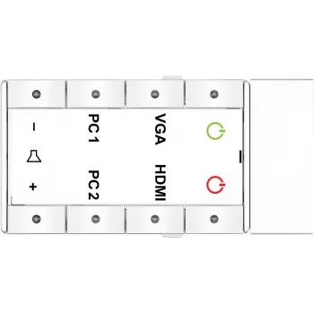 Kindermann Neets EcHo - Tastenbedienfelder - 8 Tasten - Kabel - weiß, RAL 9003 (7464000591)