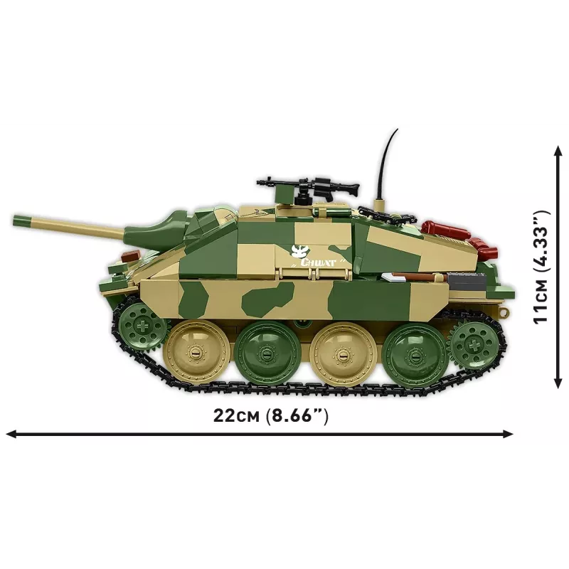 Cobi Blocks Jagdpanzer 38t Brave construction set, 731 pieces