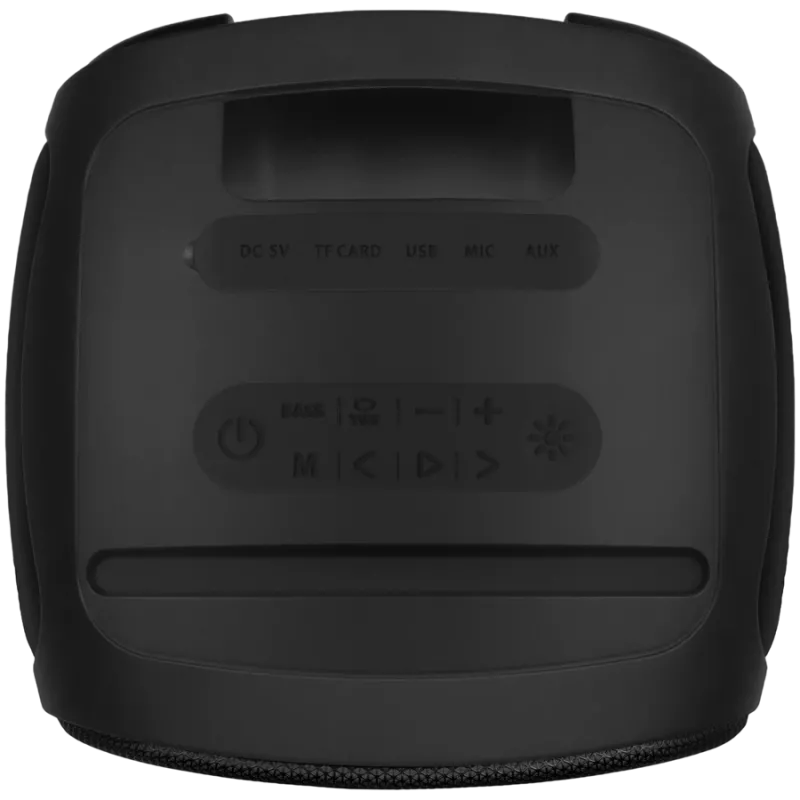 Speaker SVEN PS-555, black, power output 65 W (RMS), TWS, Bluetooth, USB, microSD, RC, lithium battery