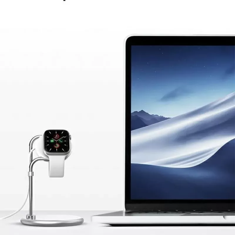 For Apple Watch stand SAW-300 induction silve
