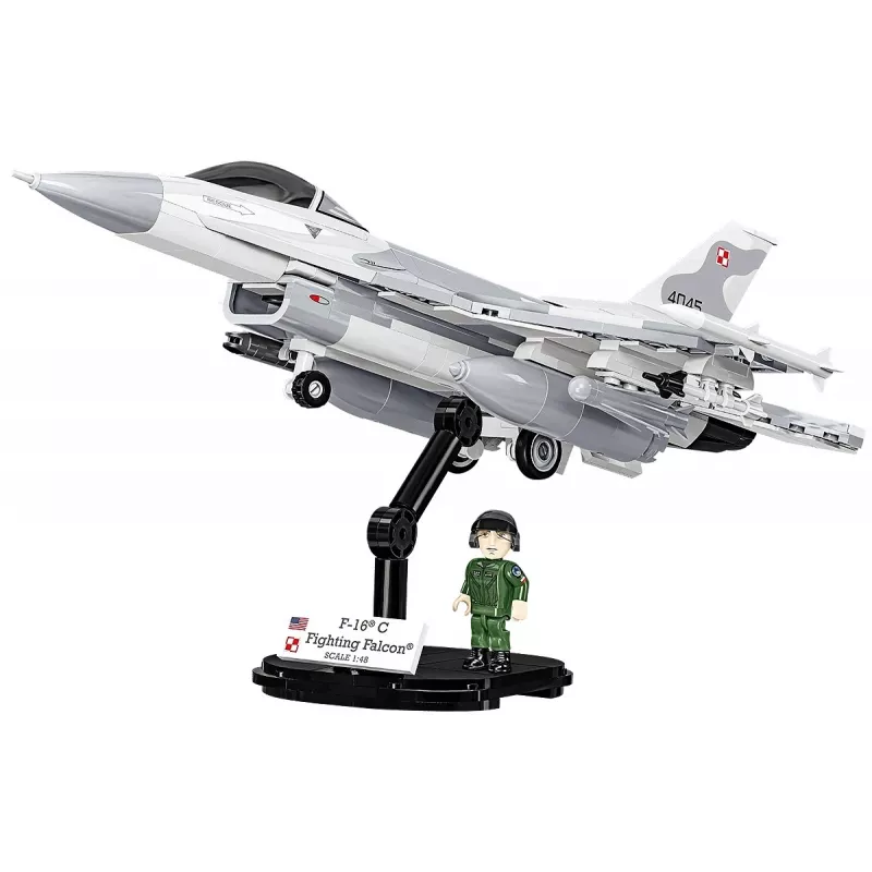 Construction set Cobi F-16C Fighting Falcon — 463 pieces, scale model building kit