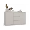 CHEST OF DRAWERS WITH 2 DOORS AND 3 DRAWERS, CASHMERE COLOUR