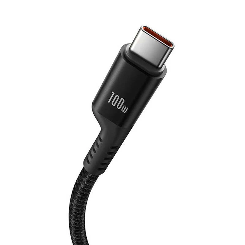 Baseus Fish-Eye USB C to USB C fast charging cable 1 m 100 W Black