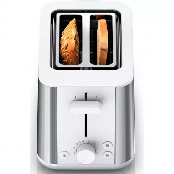 Braun HT 1510 8 2 slice(s) 900 W Stainless steel, White