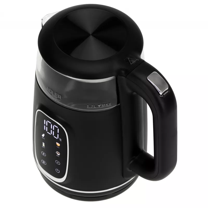 ADLER AD 1305 electric kettle black/silver