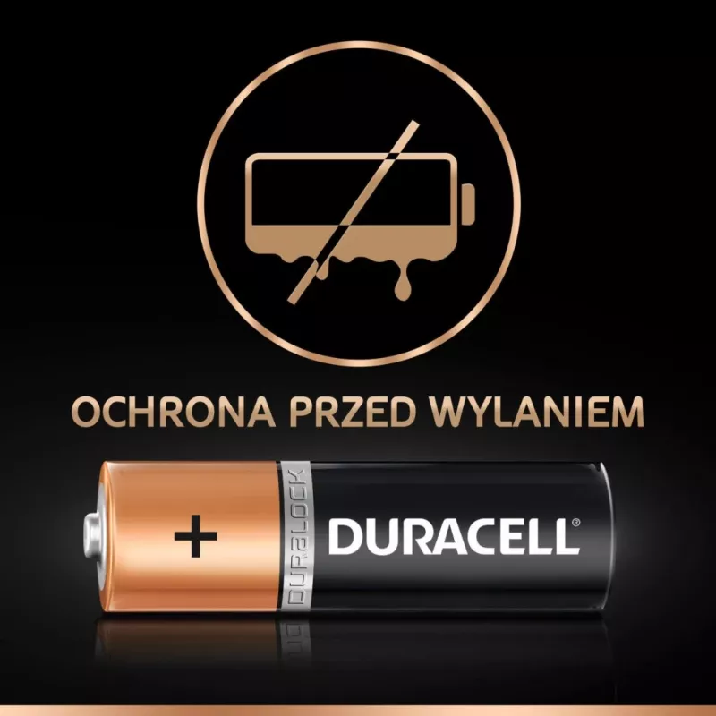 Duracell Plus AA/LR6 alkaline batteries, 4 pack