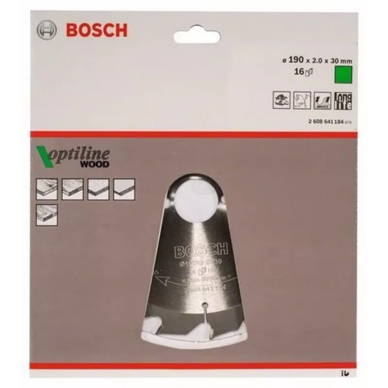 Bosch 2 608 641 184 circular saw blade 19 cm 1 pc(s)