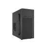 PC Case NATEC Helix Mini Tower Black — microATX/Mini-ITX, 3x3.5 inch + 5x2.5 inch, 33 cm GPU, USB-C/USB-A ports