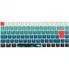 Keyboard Sharkoon SKILLER SGK50 S3 Design Bundle D1 gray-green red — wired gaming keyboard, compact layout