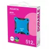 External SSD ADATA SD620 512 GB, USB 3.2 Gen 2 Micro-USB B, blue, silicone housing, shock resistant