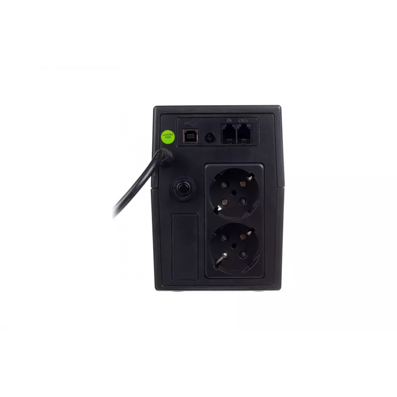 Digitus DN-170064 uninterruptible power supply (UPS) Line-Interactive 0.8 kVA 480 W 2 AC outlet(s)