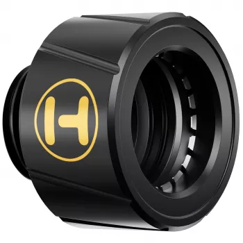 Fitting HYTE FIT-001 computer cooling system Brass Silicone Steel Black