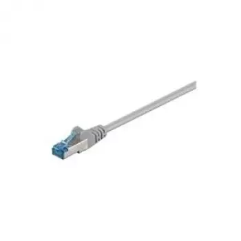 Wentronic Goobay CAT 6a Patch Cable, S/FTP (PiMF), Grey, 30 m - LSZH Halogen-Free, Copper (94907)