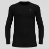 Odlo BL TOP crew neck l/s ACTIVE WARM ECO men's T-shirt, size M, black