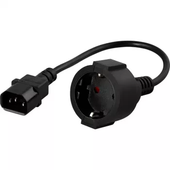 BlueWalker PowerWalker - Power Cable - IEC 320 EN 60320 C14 (M) - IEC 320 EN 60320 C13 (W) (91015003)