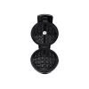 Steba WE 20 VOLCANO (black) 4 waffles 700W Black waffle maker (182800)