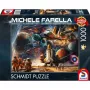 Jigsaw Puzzle schmidt spiele Michele Farella 1000 pieces — Space Travel illustration