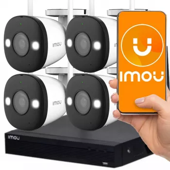 Surveillance Camera IMOU Zestaw Wi-Fi KIT NVR1104HSW-S2 4-F22FE