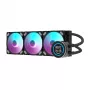 360mm Computer Radiator Darkflash DN-D360 BLACK — 360mm liquid cooling radiator, 3x120mm fan support