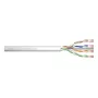 Network Cable Digitus CAT 6 U/UTP twisted pair patch cord raw 100m Grey