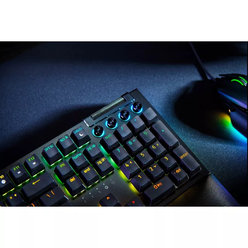Razer BlackWidow V4 - Yellow Switch Linear - Mechanische Gaming Keyboard