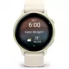 Garmin vívoactive 6 3.05 cm (1.2) AMOLED 42 mm Digital 390 x 390 pixels Touchscreen White Wi-Fi GPS (satellite)