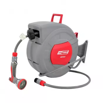 Garden hose reel AWTools 1/2 inch 15 m model 1028721