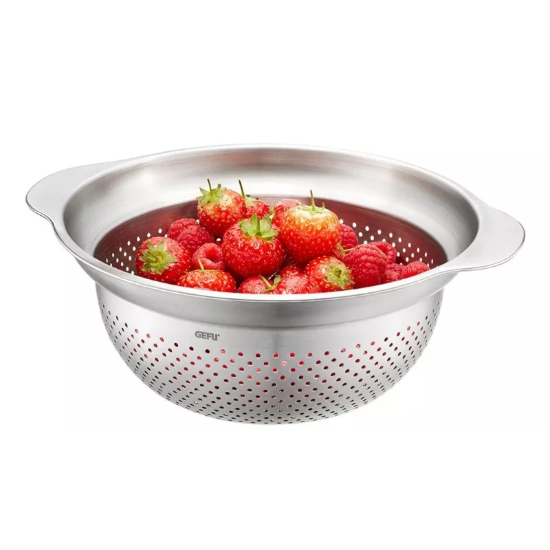 Strainer GEFU PREMIO G-28131, 23 cm stainless kitchen sieve
