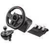 Manual gearbox shifter TRACER TRAJOY47345 — wired 6-in-1 simracer controller, 1.8 m cable, black, ergonomic non-slip grip, 270° rotation