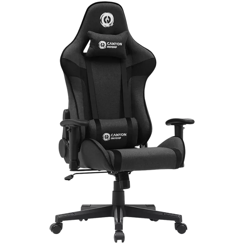 Canyon FCH01 - Crest - gaming chair with fabric cover - grey