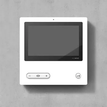 Siedle BVPC 850-0 W - 17,8 cm (7 inch) - White - touch - Indoor - AC/DC - 20 - 30 V