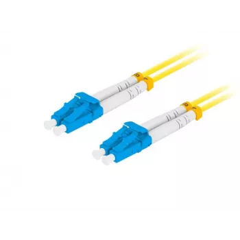 Fibre optic cable LANBERG FO-LULU-SD11-0030-YE, 3 m, G.657.A1, LC–LC, yellow