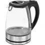 Electric kettle CLATRONIC WKS 3744 G — 1.7 L, 2200 W, stainless steel/plastic, water level indicator