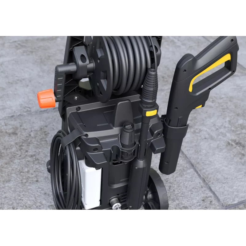 Pressure washer STANLEY SXPW16E — upright, 1600 W, 125 bar, 420 l/h, aluminum pump