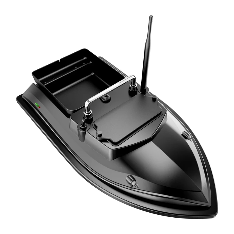 Bait boat Flytec V050 12000mAh Black – remote-controlled bait delivery boat, 12000 mAh battery