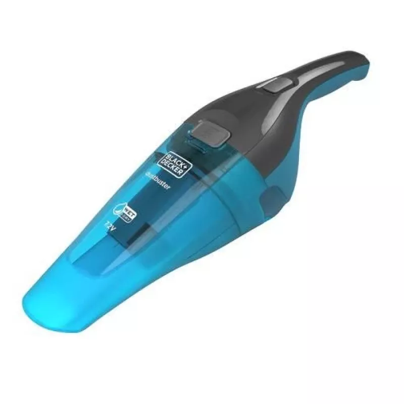 Handheld vacuum Black & Decker WDC215WA — dry 0.385 L, 7.2 V Li-Ion, 14 AW suction, 10 min runtime