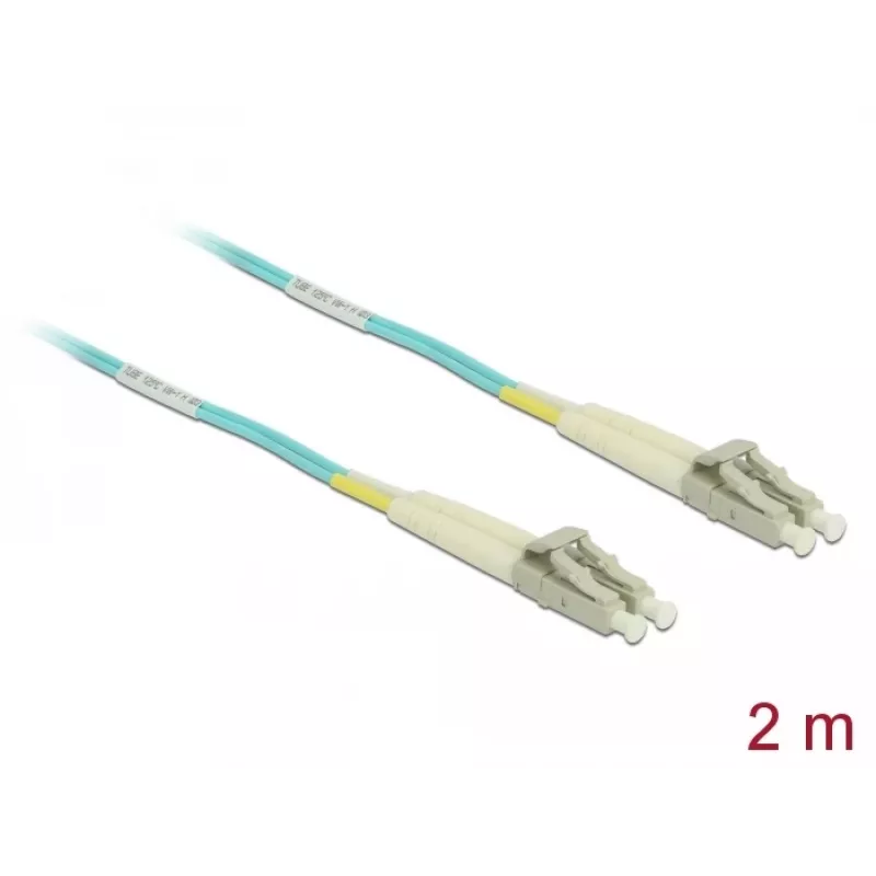 Optical Fibre Cable DeLOCK LC to LC Multi-mode OM3 2 m