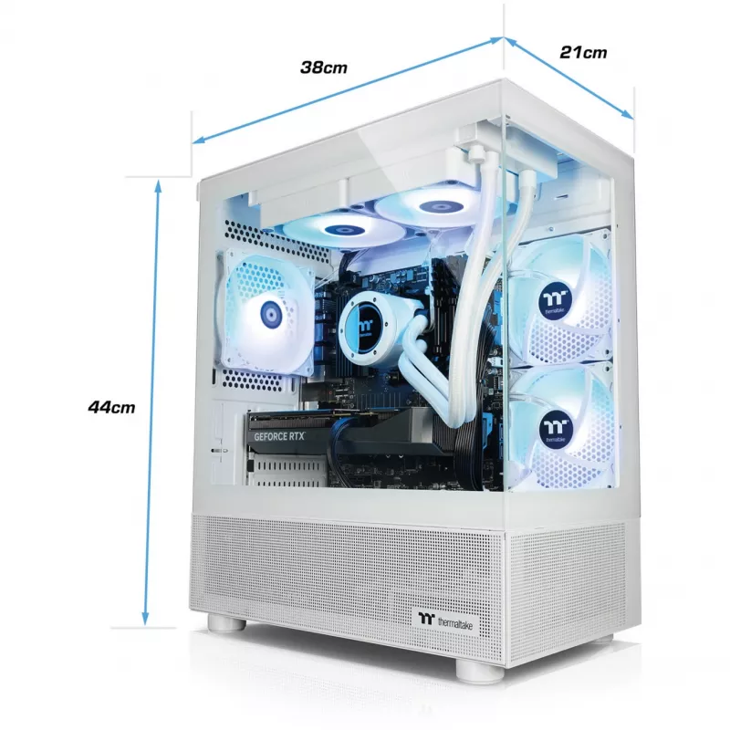 Thermaltake FTW V170A 5070 Elite Snow White/transparent Windows 11 Home