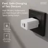 AC Indoor USB GaN Charger DIGITUS DA-10301 — 30W, 1× USB-C, 1× USB-A, 100–240V, white