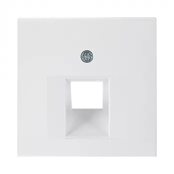 Wall plate / switch cover berker 14078989, white thermoplastic, pack of 10