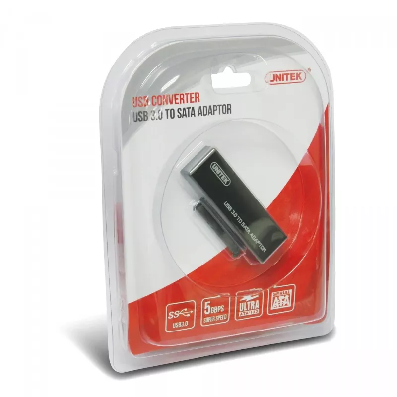 Interface card Unitek Y-1039, USB cable included, 5 Gbit/s, black, plug-and-play