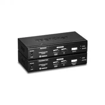 TRENDnet TK-EX4 KVM Extension Kit - KVM-Extender - USB - to 100 m (TK-EX4)