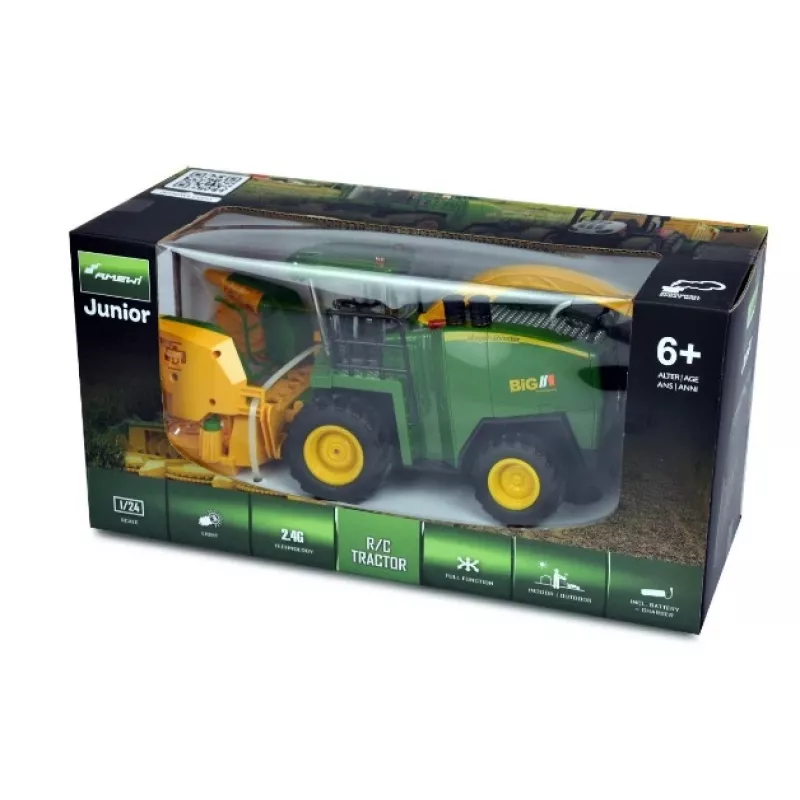 Tractor Amewi Toy Feldhäcksler RC model Electric engine 1:24