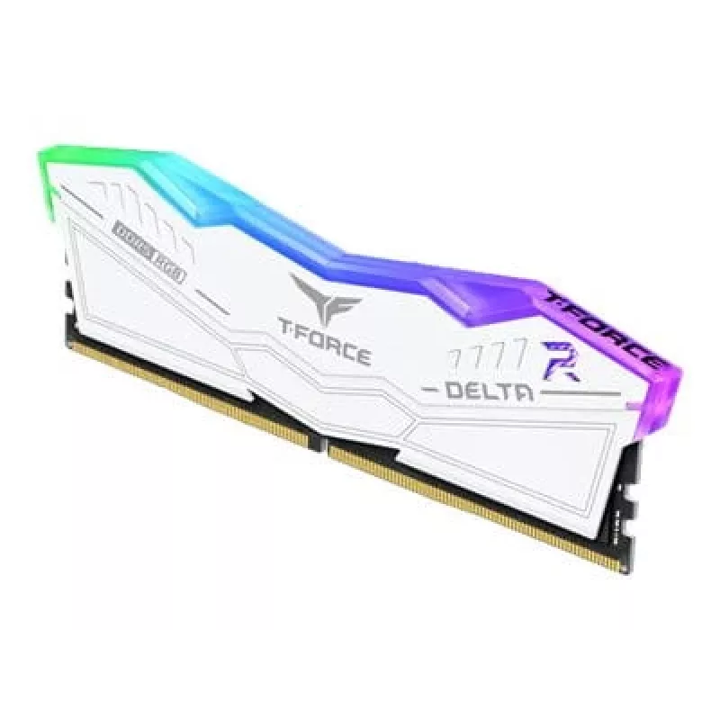 DIMM 32 GB DDR5-6000 (2x 16 GB) Dual-Kit, Arbeitsspeicher weiß, FF4D532G6000HC38ADC01, Delta RGB, INTEL XMP