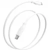 4smarts USB-C / USB-C Silicone-Cable High Flex 60W 1,5m White